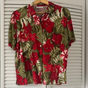 Floral Hawaiian Shirt